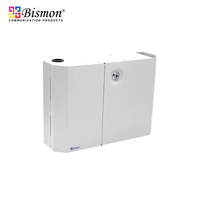 Wall Mount Enclosure Fiber 24 Port-Snap-(ST,SC,FC,LC) without adapter/pigtail
